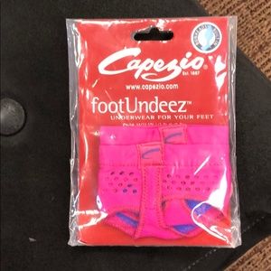 Capezio footUndeez - hot pink - Small
